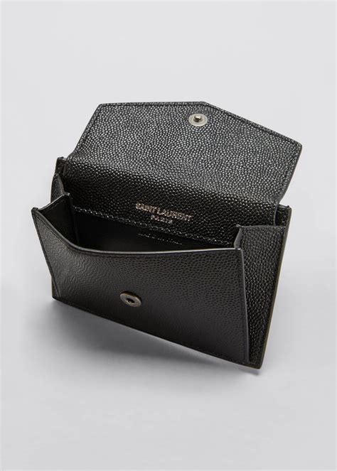 ysl flap card case